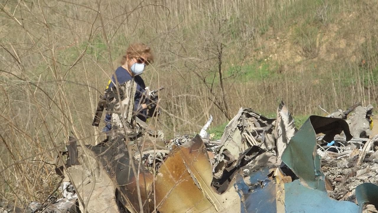 La aeronave había despegado de Santa Ana, al sur de Los Ángeles, poco después de las 9 de la mañana. Se dirigió al norte y luego al oeste. Calabasas, donde se precipitó a tierra, es una zona montañosa a unas 25 millas al noroeste del centro de Los Ángeles.