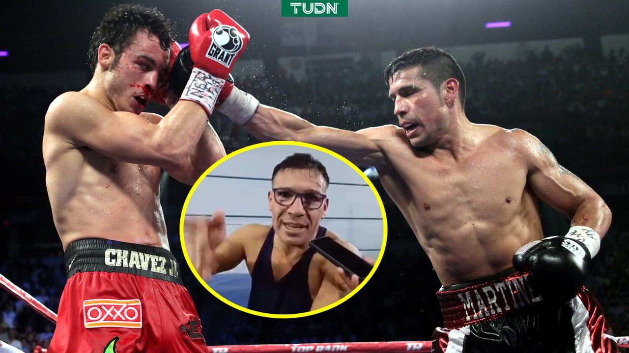 Chávez Jr. recibe mensaje de 'Maravilla' Martínez en medio de escándalo en México 