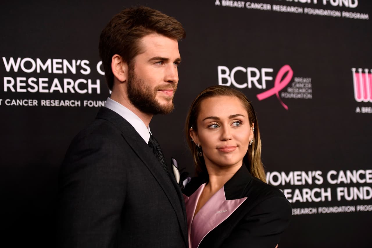 Liam Hemsworth y Miley Cyrus mantuvieron un romance lleno de altibajos