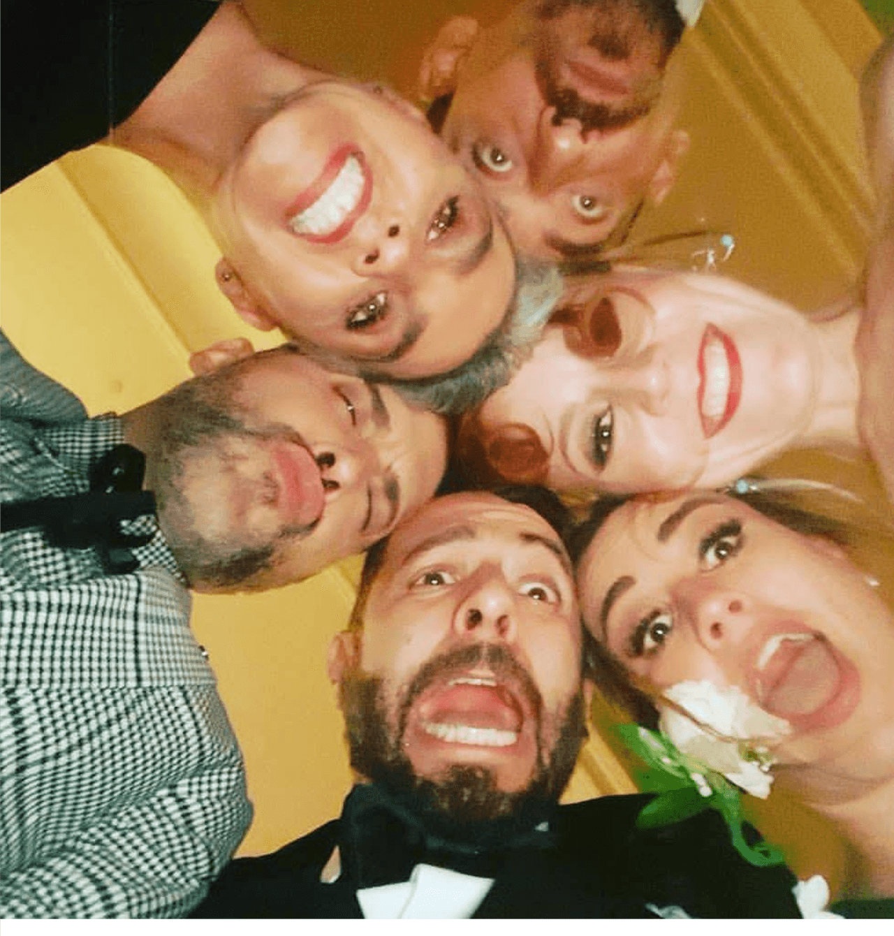 Obviamente no podían faltar los Kabah: Apio, René, Federica, María José y Daniela. Todos viajaron hasta la Gran Manzana para celebrar con su amigo.