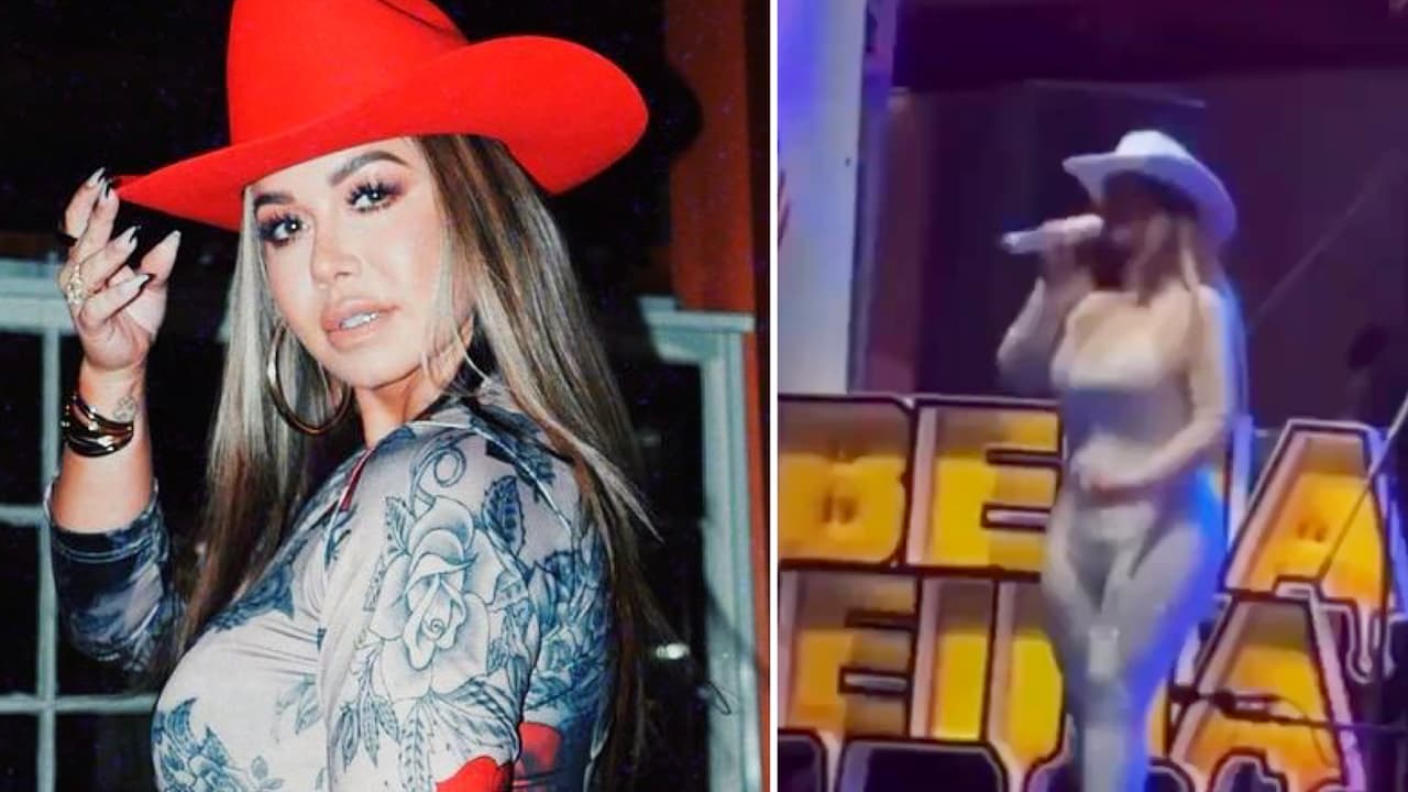 Le dicen a Chiquis “cuchi voladora” por una mala jugada de su vestuario, y ella reacciona
