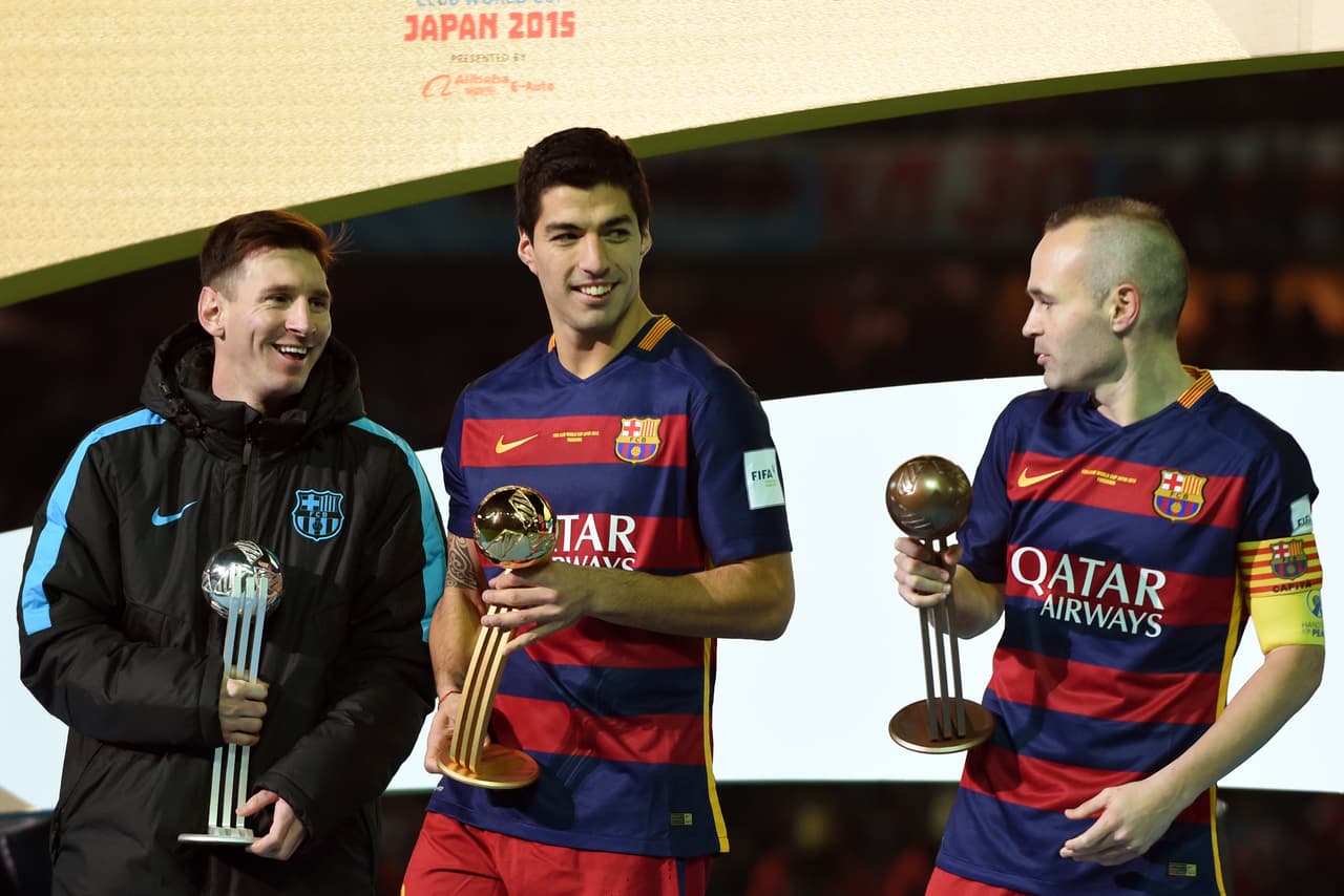 Luis Suárez y Messi laureados e históricos en el Mundial de Clubes