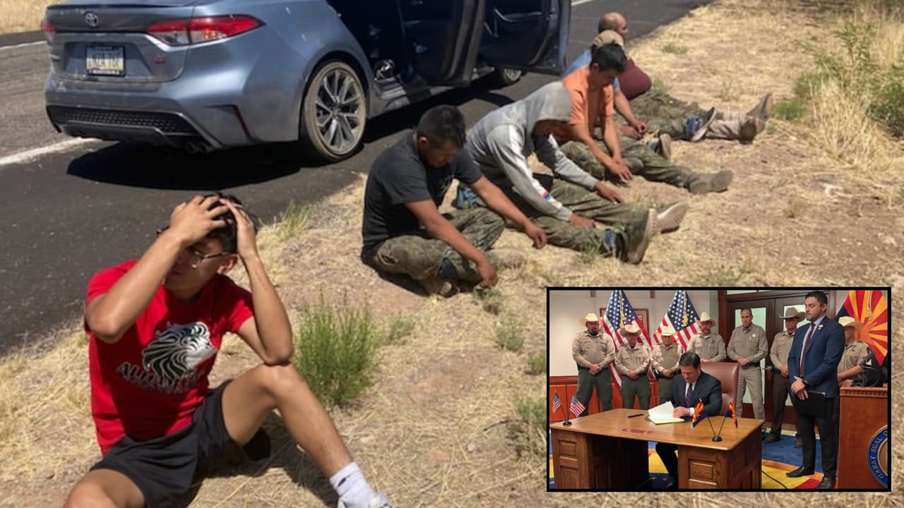 Gobernador Ducey firma un proyecto de ley contra las actividades ilegales en la frontera