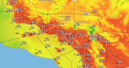 Regresa la amenaza: Alerta por fuertes vientos y posibilidad de incendios en Los Ángeles

