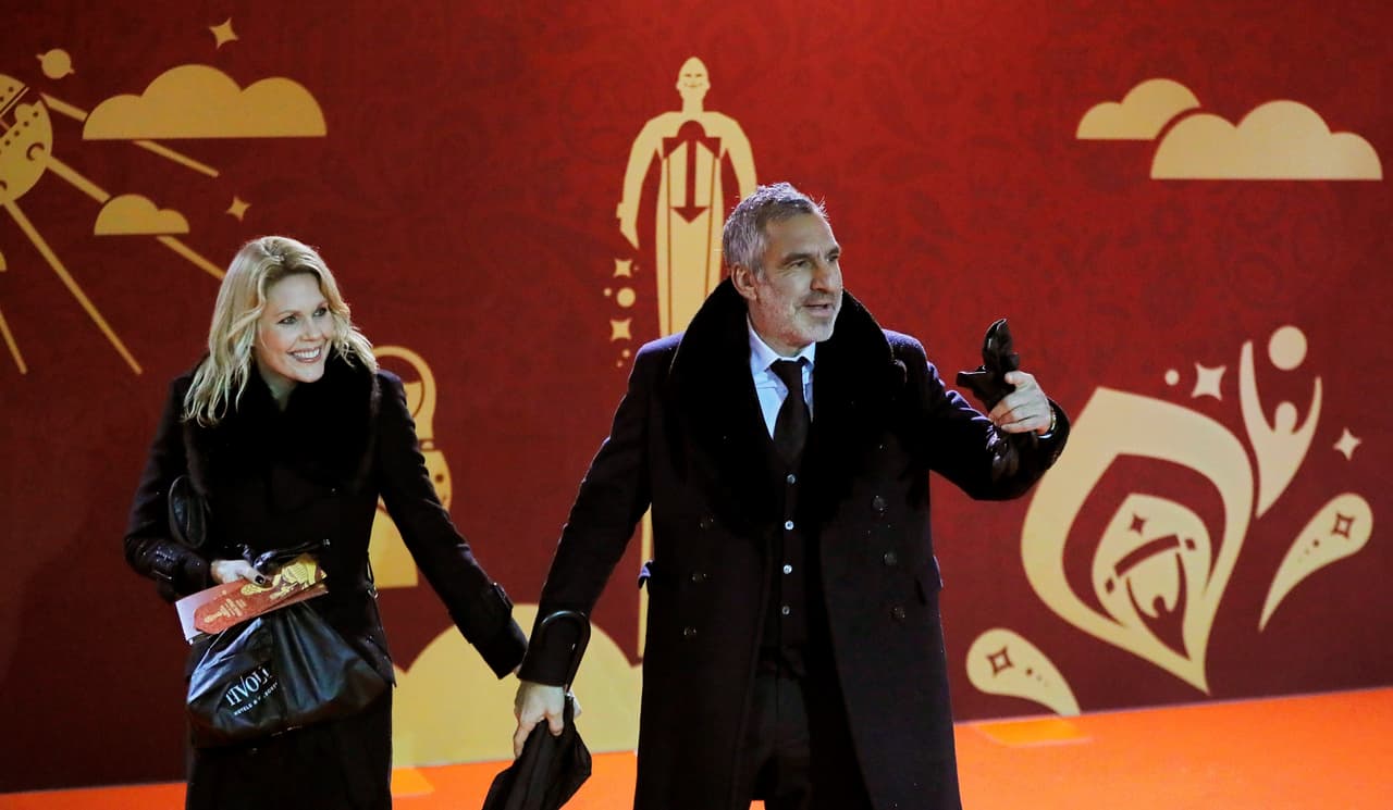 Walter de Gregorio, ex director de comunicaciones de la FIFA, también estuvo presente en el gran sorteo.