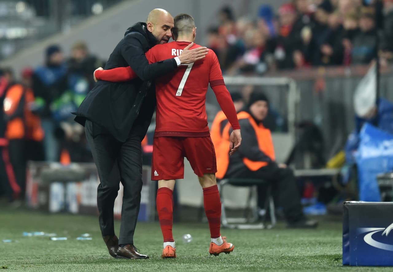 Con otro que las cosas parecían bien fue con Frank Ribery, pese a que mientras estuvieron juntos nada estaba mal.