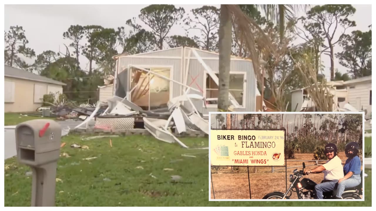 Cubano muere en tornado en Fort Pierce; su nieto habló con él cuando el viento se lo llevó