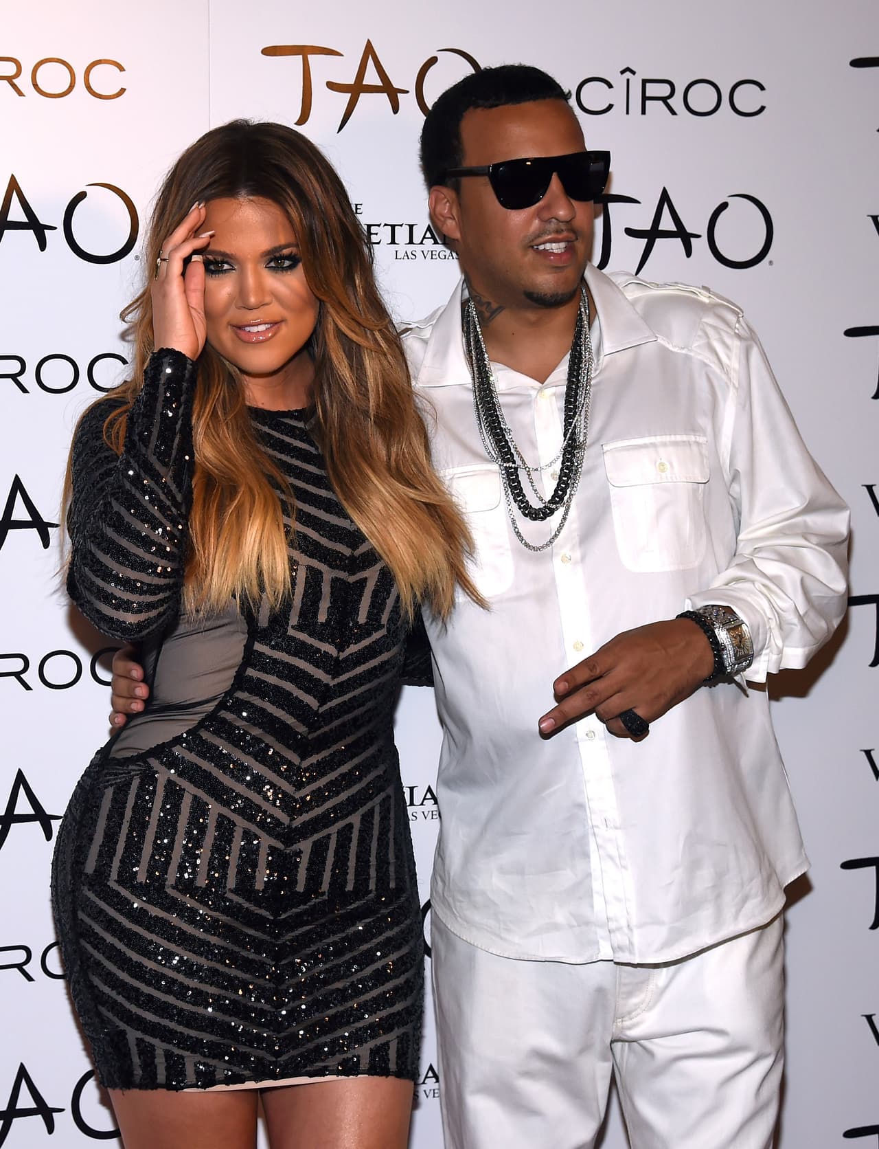 En 2014, Khloé inició un noviazgo con el rapero French Montana. Durante la entrega de Grammy Awards 2016, French afirmó ante las cámaras de E!News que ambos seguían siendo grandes amigos a pesar de su ruptura.