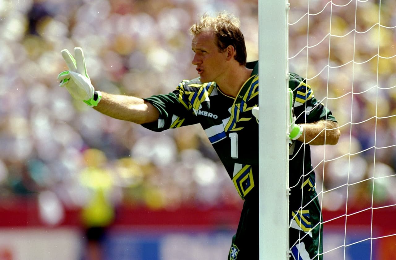<b>8. Claudio Taffarel (Brasil) - </b>No recibió gol en siete partidos mundialistas.