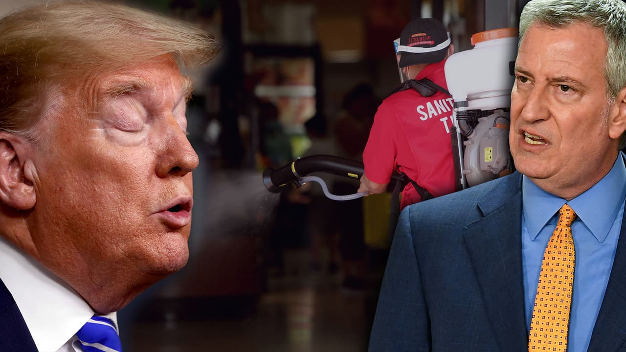 Alcaldes y funcionarios de salud critican a Trump por plantear la inyección de desinfectantes como solución al coronavirus