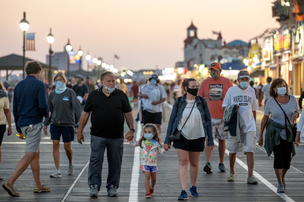 Nueva Jersey registra 4,679 nuevos casos de coronavirus, más de 1,000 contagios que el viernes