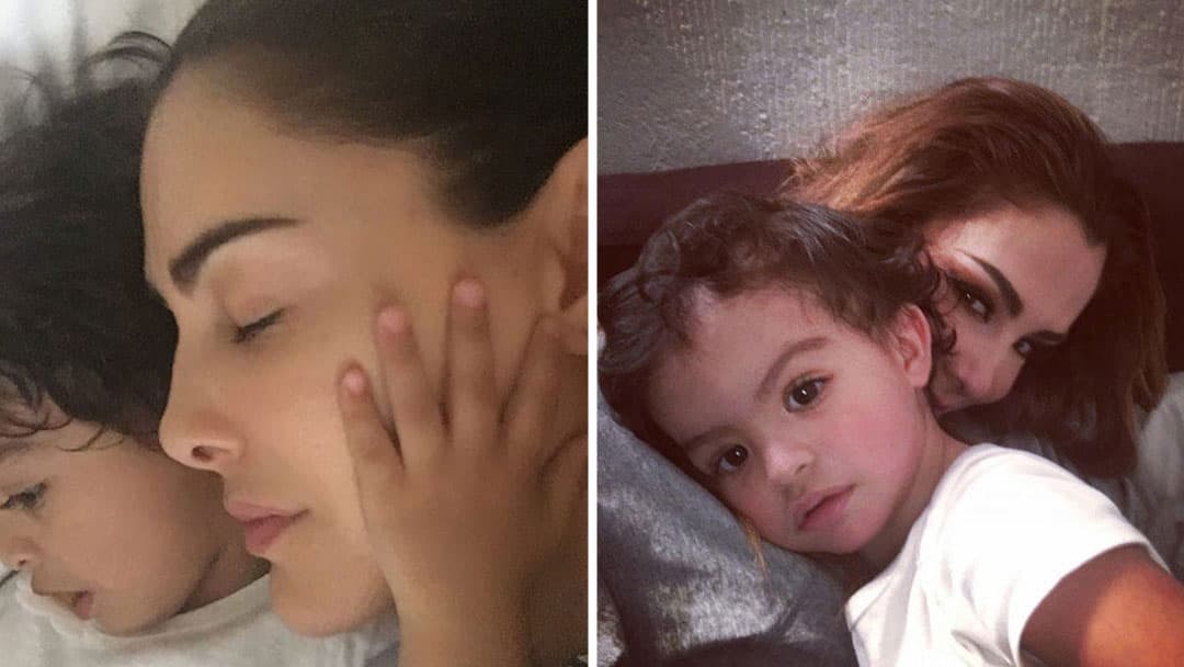Ninel Conde anda feliz con el pequeño Emmanuel