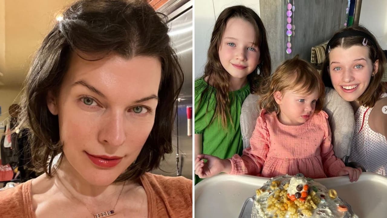 <b>#9 Milla Jovovich y Paul W. S. Anderson</b>
<br>La protagonista de ‘Resident Evil’ y su esposo, el director Paul W. S. Anderson, son padres de tres hijas, quienes tienen nombres muy originales: Ever, Dashiel y Osian. 
<br>
