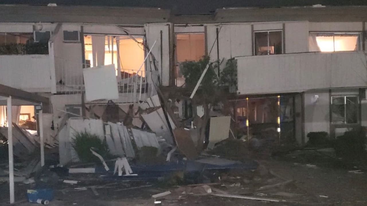 Varias unidades terminaron severamente dañadas