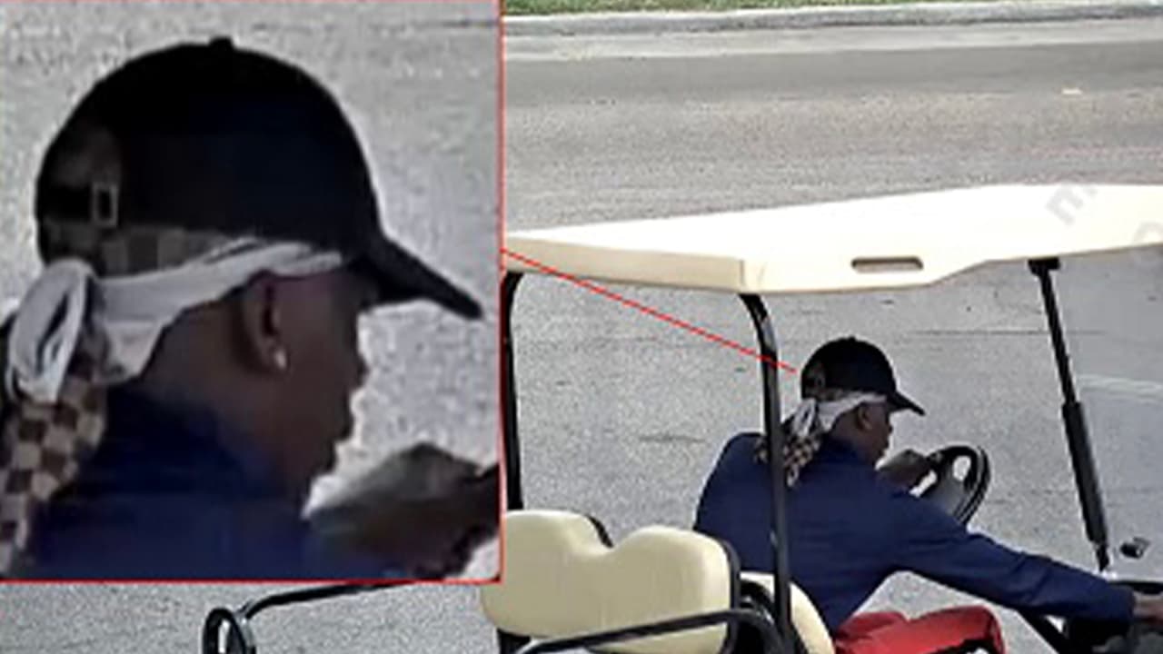 Se buscan por robar un carrito de golf en Houston