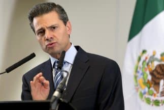 El presidente de México, Enrique Peña Nieto.