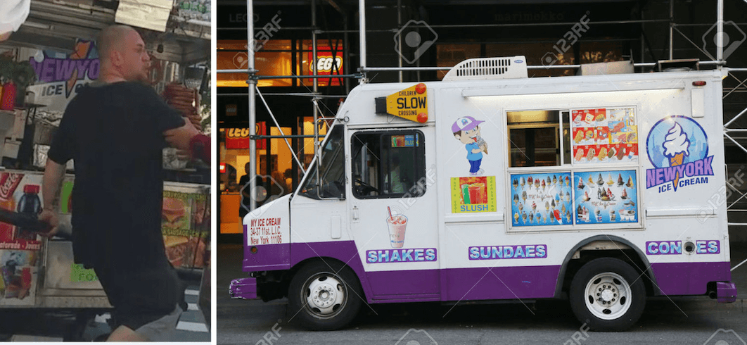 Se entregó el heladero que bateó en la cabeza a su competencia en Manhattan