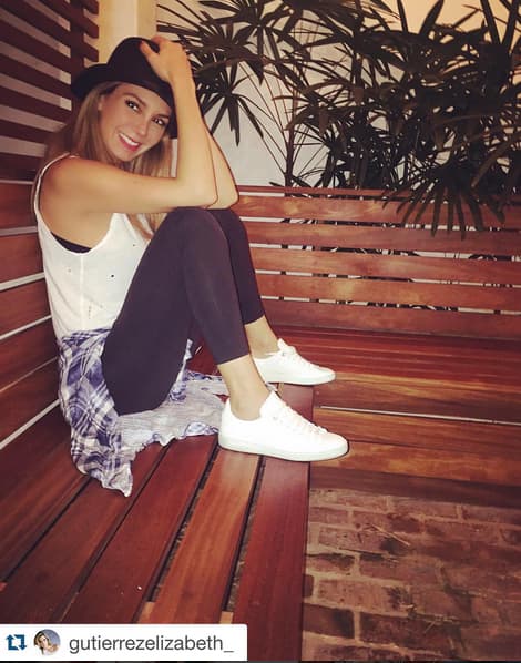 La sonrisa de Elizabeth Gutiérrez se llevó muchos me gusta en Instagram.