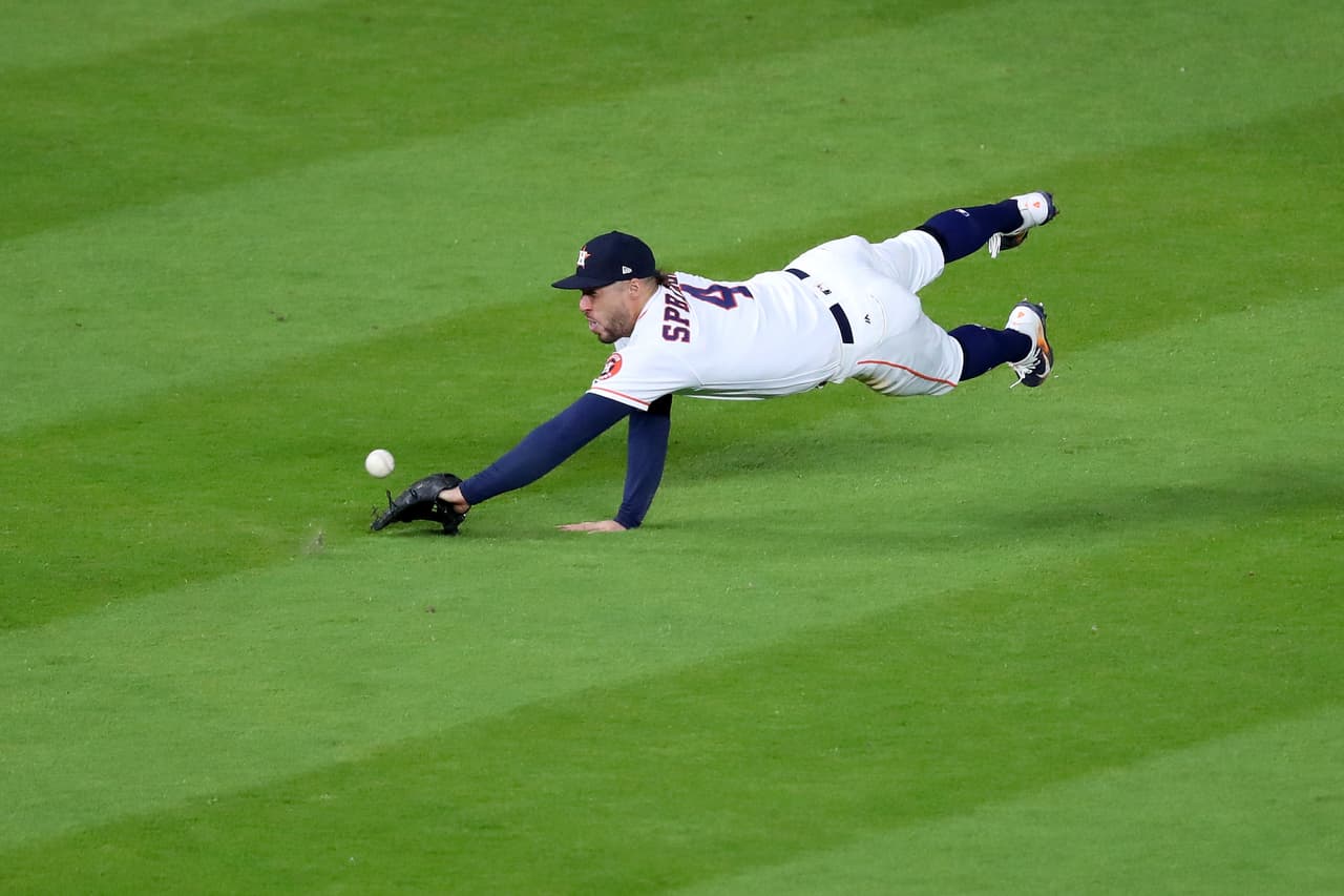 George Springer, jardinero central de 28 años.