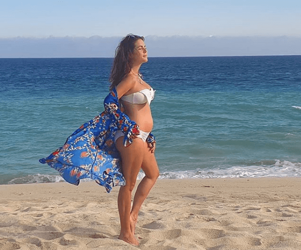 Claudia Álvarez en los Cabos.