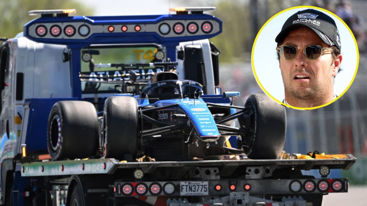 Marmota atropellada en parada de la F1 en Canadá: así quedó el monoplaza