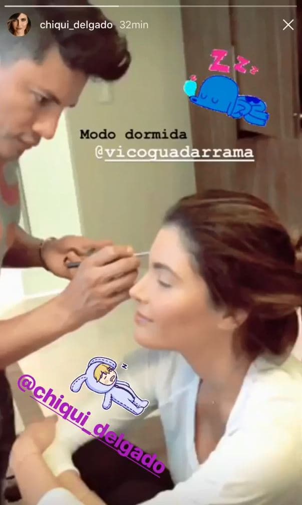 Para la ocasión la venezolana contó con la colaboración del maquillista Víctor Guardarrama, a quien llamó su nuevo amigo.
<br>