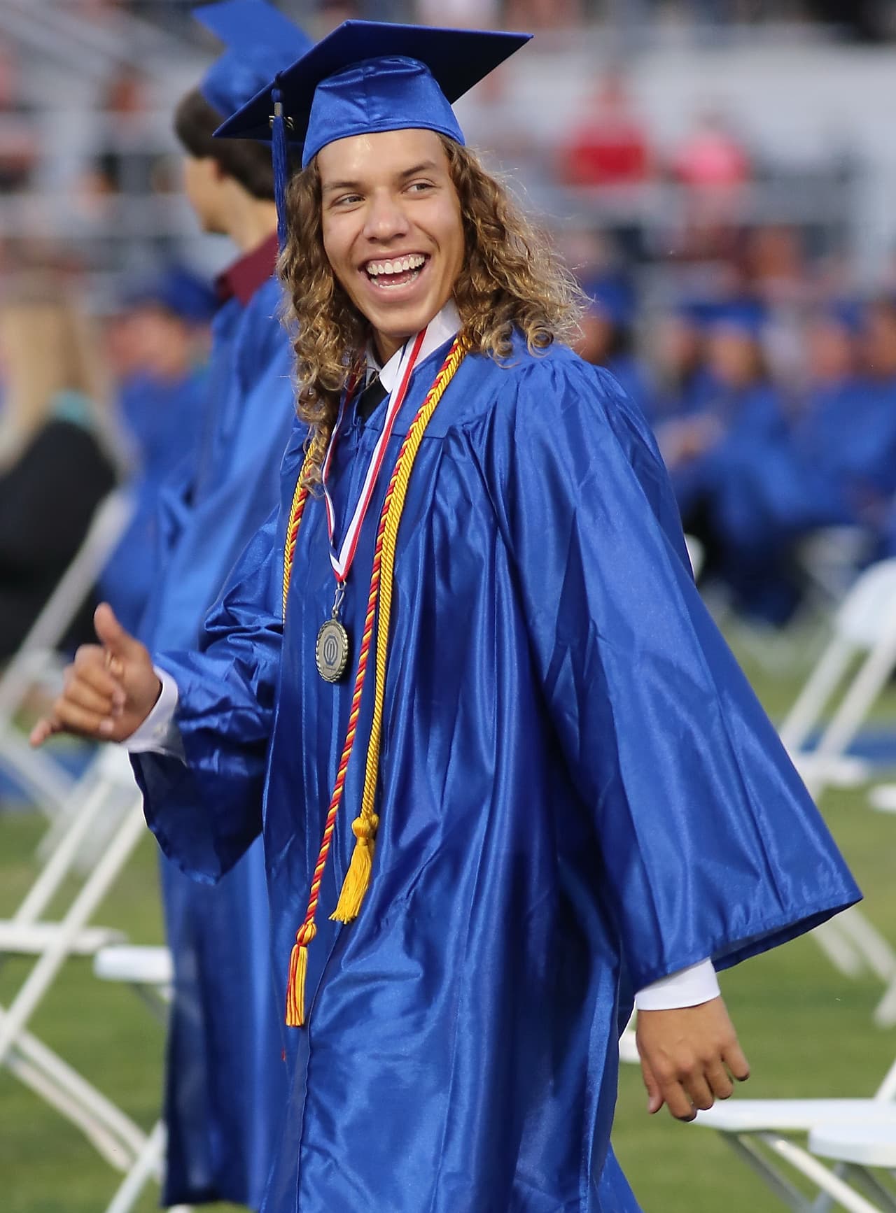 Dicen que porque estaba en Rio de Janeiro.