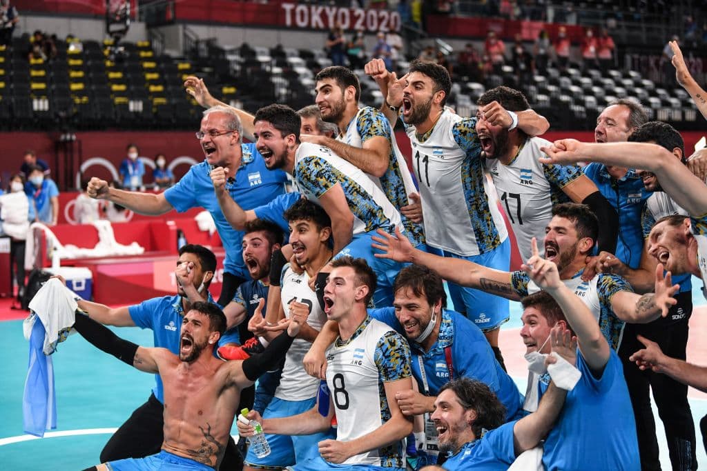 Argentina destrona a Brasil en el voleibol de Juegos Olímpicos