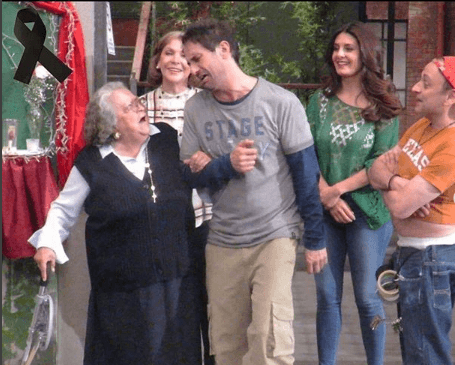 La actriz realizó su última actuación en la quinta temporada de 'Vecinos'.