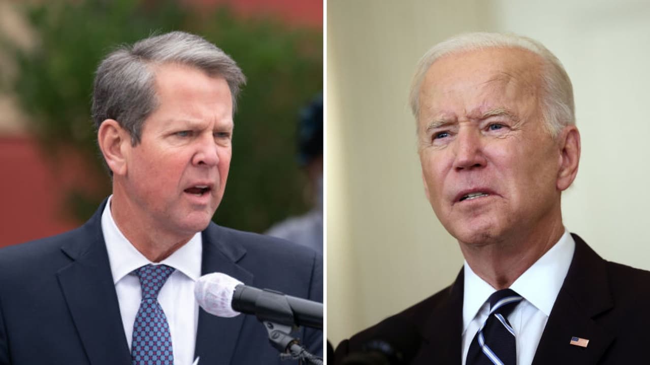 Gobernador Brian Kemp responde a las medidas anunciadas por el presidente Joe Biden