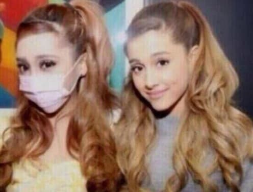 La chica, llamada Kaori, se encontró con Ariana cuando ella estaba de gira por Japón.