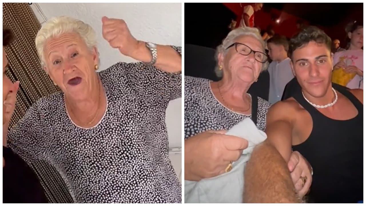 Lleva a su abuelita de sorpresa al cine y su reacción te hará llorar: no había ido en 10 años