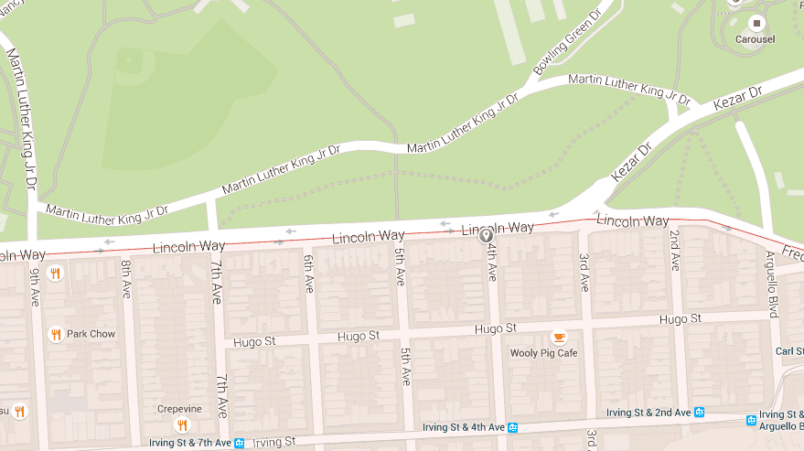 Se registra incendio en un edificio residencial de Inner Sunset