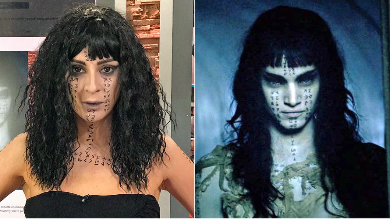 El resultado final es asombroso, Maity Interiano casi podría ser Ahmanet (Sofia Boutella).