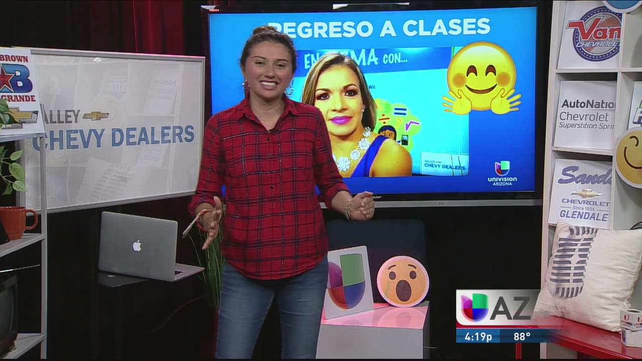 Consejos para el regreso a clases, lo más destacado de las redes sociales de Univision Arizona