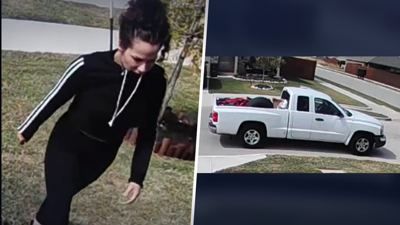¿La reconoces? Buscan a sospechosa que roba paquetes de viviendas en Fort Worth