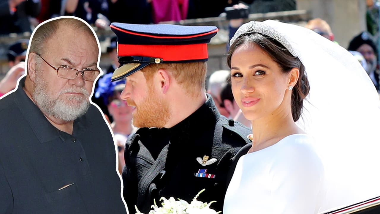 "Mi bebé se veía preciosa": el papá de Meghan Markle dice qué le pareció la boda