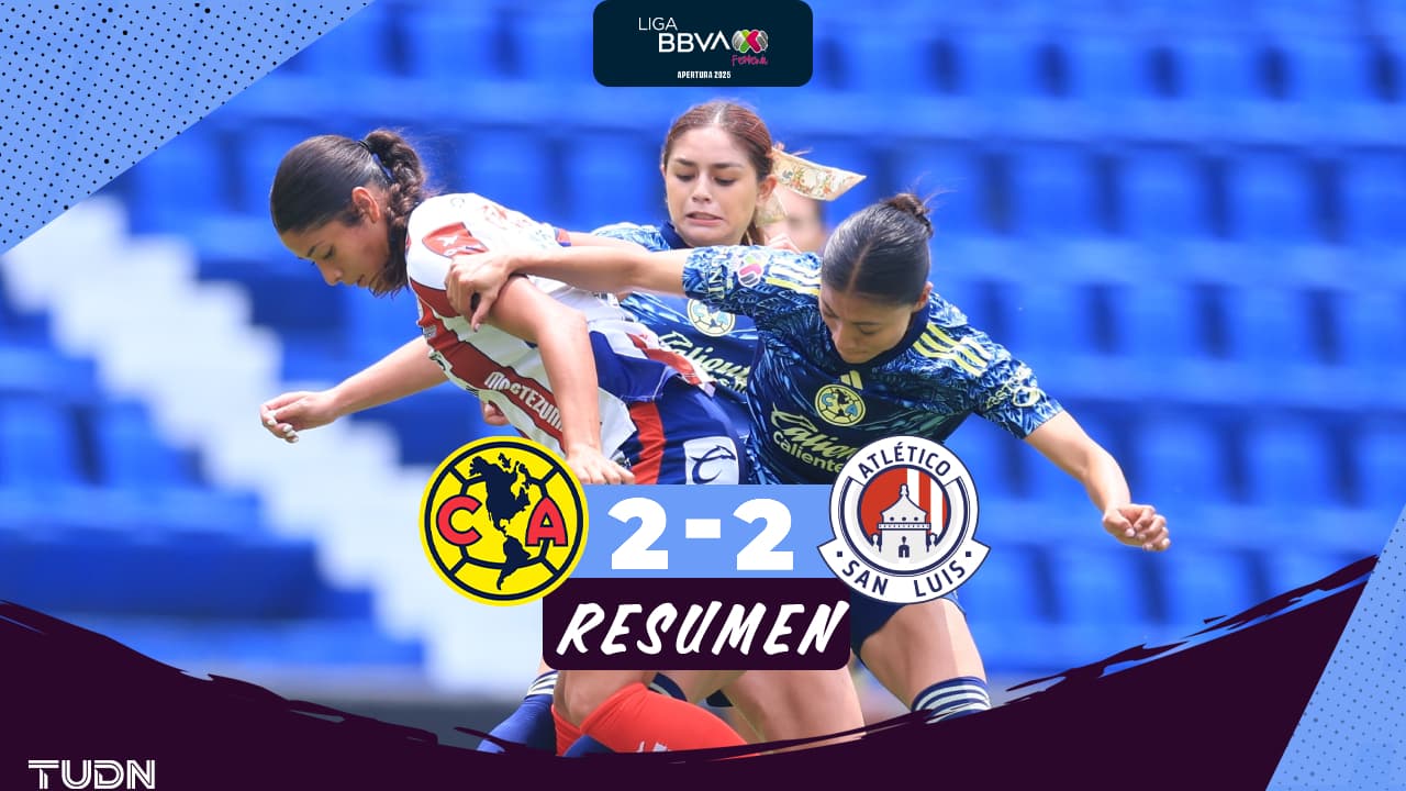 América regala empate a San Luis con serie de errores 