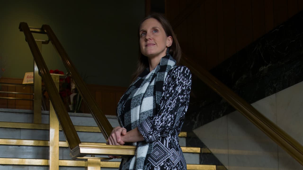 Allison Viesca (34) era seguidora de Sanders. Votó por Jill Stein en las presidenciales y se arrepintió de no haberlo hecho por Clinton cuando vio los resultados de la elección.