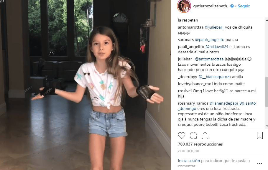 El pasado 21 de octubre Elizabeth Gutiérrez, esposa del actor cubano William Levy, empleó Instagram para presumir el talento y la gracia de su hija Kailey, pero algunos de sus seguidores señalaron el supuesto parecido de la pequeña con la actriz Maite Perroni, a quien se le relacionó sentimentalmente con el actor cubano cuando ambos trabajaron juntos en televisión.