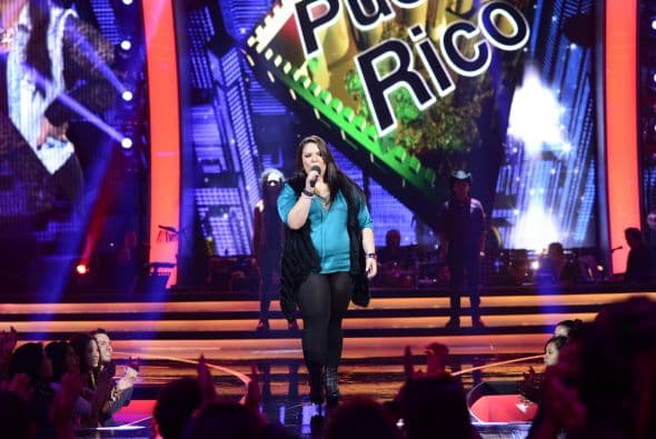 Yazaira cautivó con su hermosa interpretación de "Creo en mí".