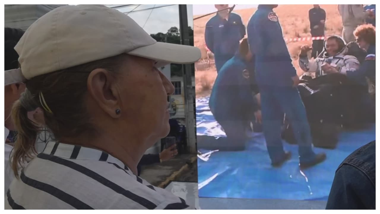 Rubio 
<a href="https://www.univision.com/local/miami-wltv/astronauta-frank-rubio-tierra-espacio-nasa">aterrizó este miércoles en la Tierra</a>, tras pasar 371 días en el espacio. Su madre Myrna Argueta dijo sentirse feliz tras el regreso de su hijo, a quien solo podrá ver hasta diciembre, pues ahora él entrará en cuarentena.