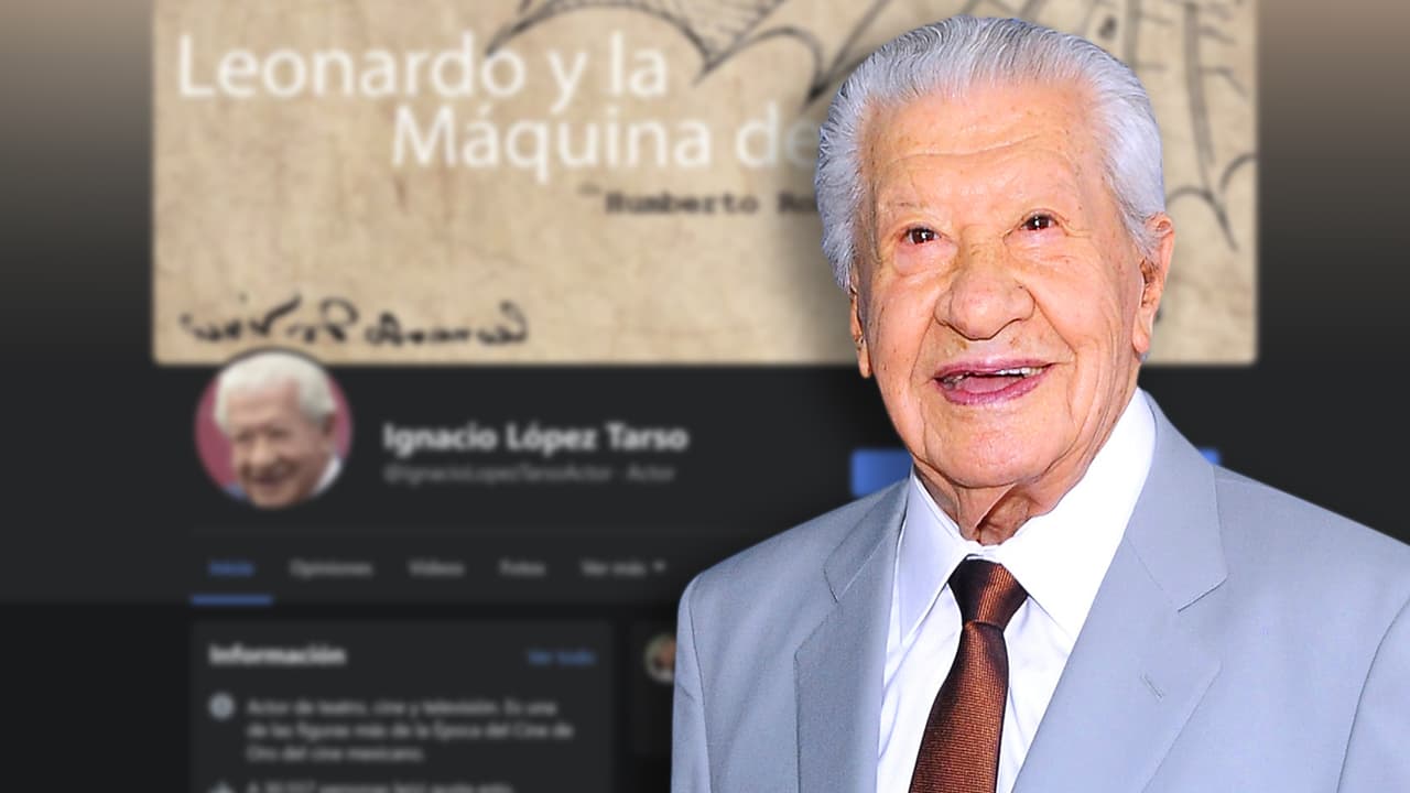 Ignacio López Tarso se dedica de lleno a su página de Facebook y después pensará en TikTok
