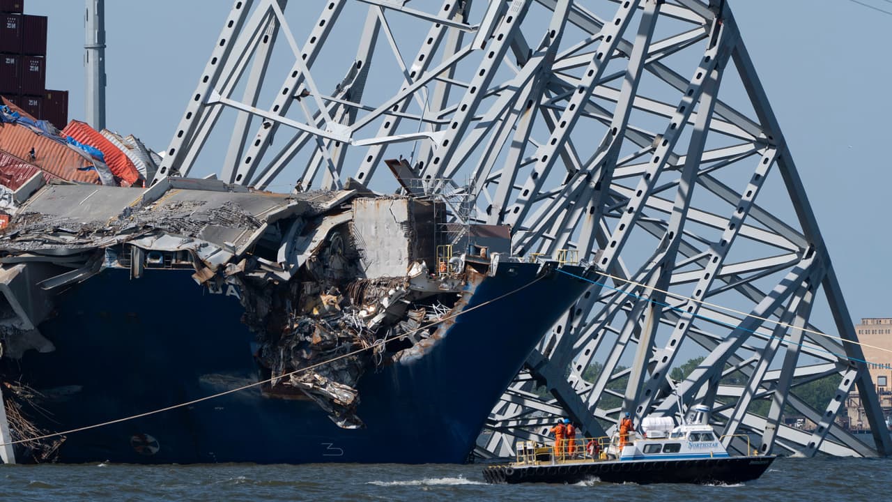 Maryland anuncia acuerdo con dueño y operador del Dalí tras colapso del puente Key