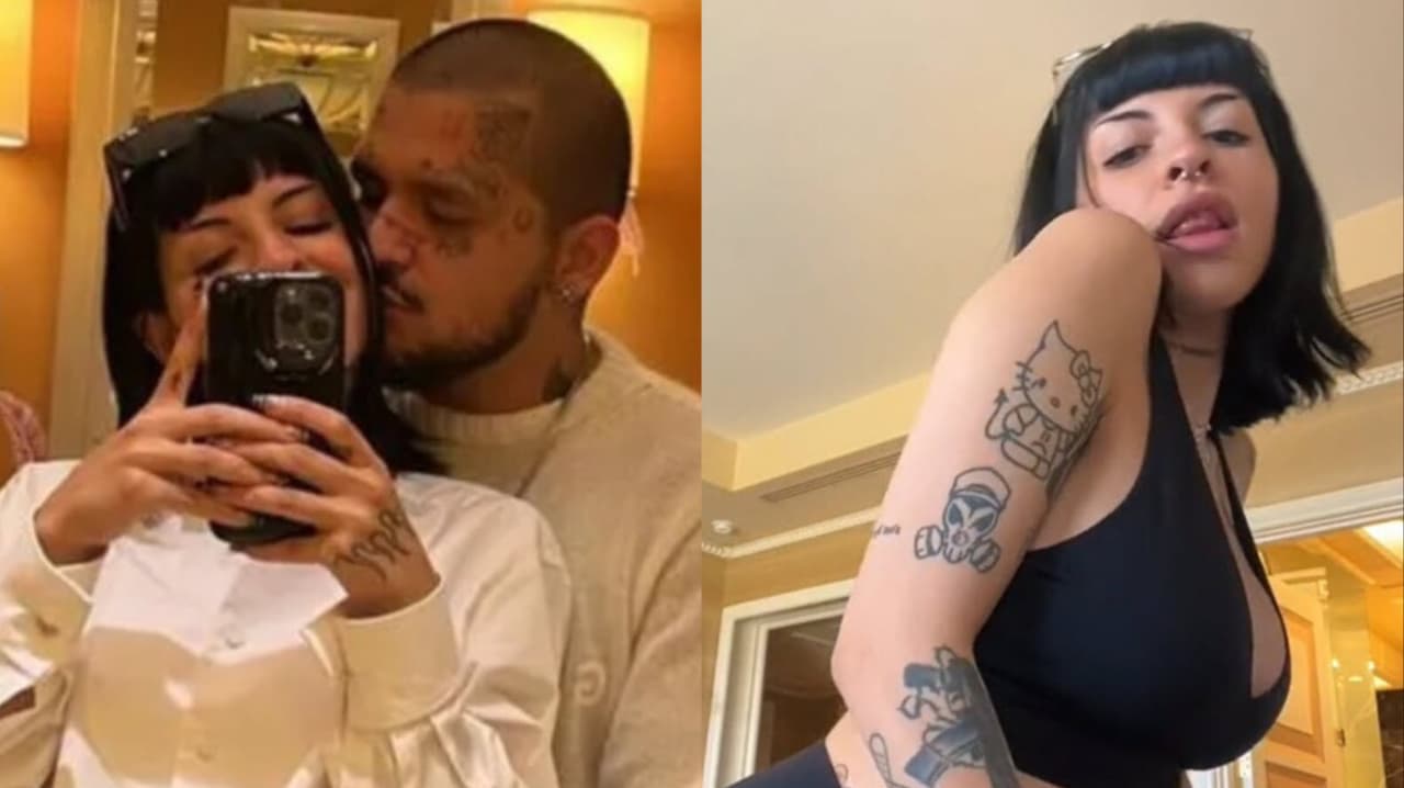 Cazzu, lo vuelve a hacer, aparece en foto encima de Nodal en la recta final de su embarazo 