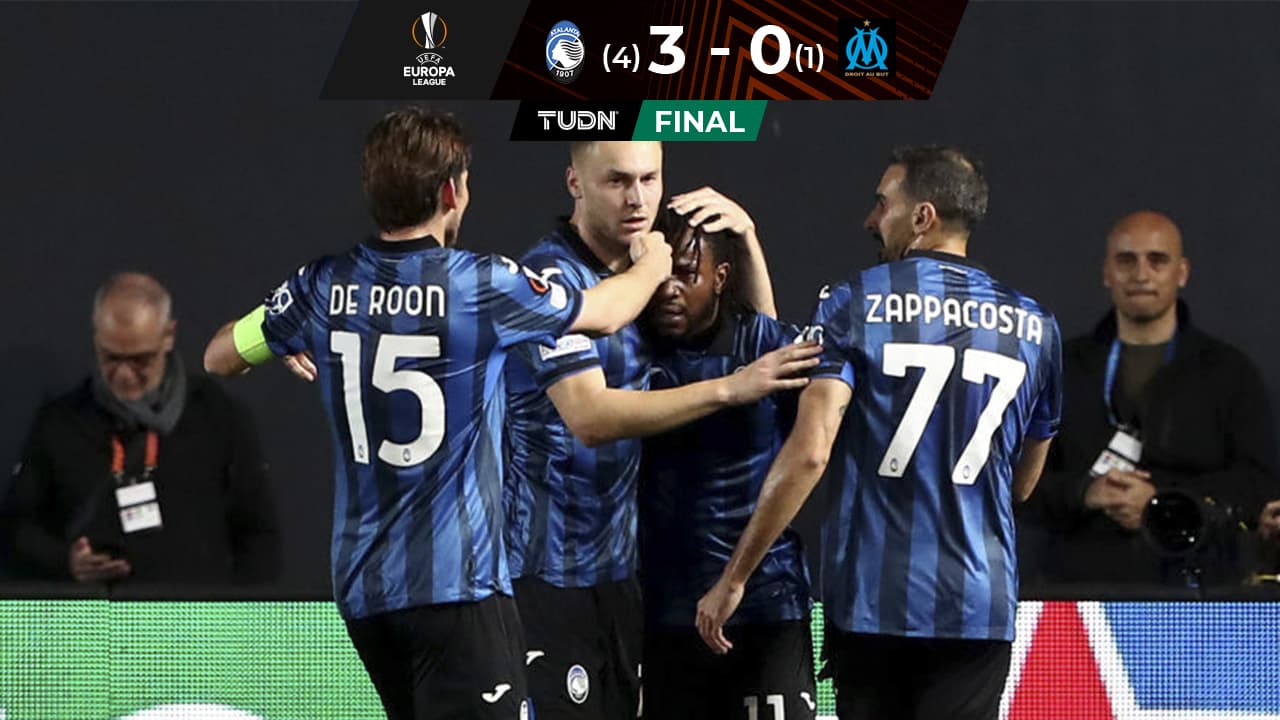 Resumen | Atalanta golea al Marsella y va a la Final de Europa League