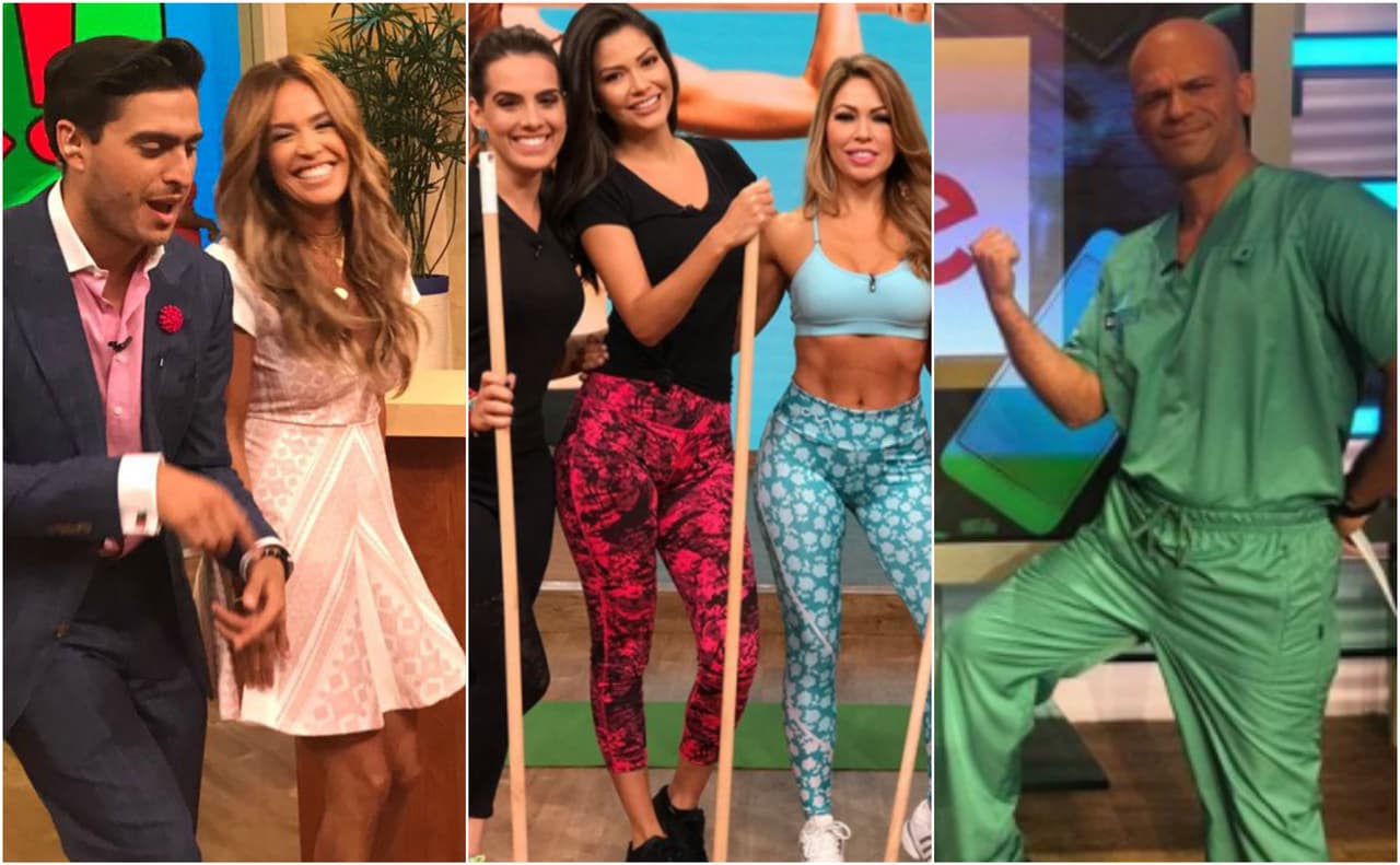 En fotos: Risas, ejercicios y los consejos del Dr. Juan en Despierta América