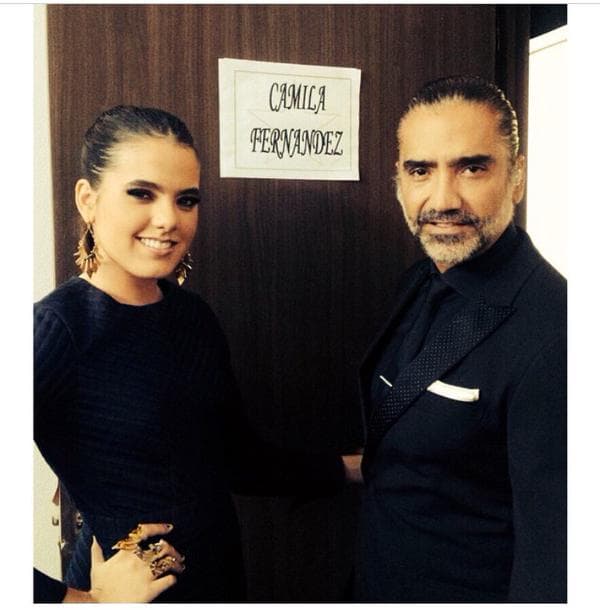 Camila Fernández, la hija de Alejandro Fernández, también está en el conteo.