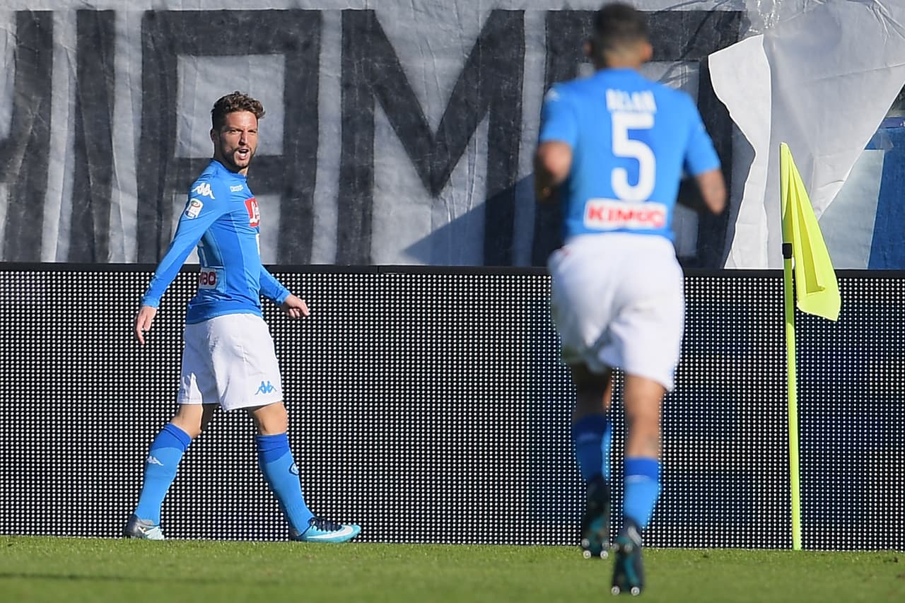 Napoli se apodera del liderato de la Serie A tras vencer al Atalanta 