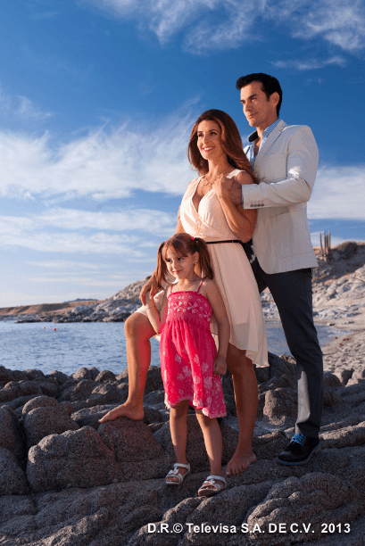 Esta pequeñita interpretó a la hija de Mayrín Villanueva.